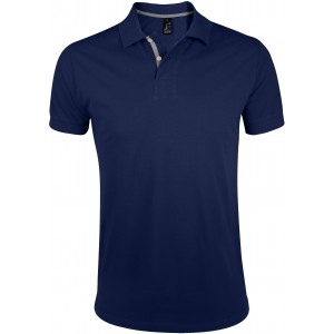 POLO PIQUÉ M/M 2 BOT PORTLAND MEN AZUL PROF